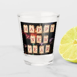 新年のショットグラス ショットグラス
