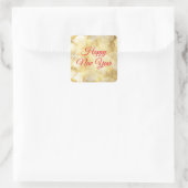 新年のシール スクエアシール (バッグ)