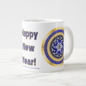 新年のスペシャルティマグカップの色 ジャンボコーヒーマグカップ (正面右)