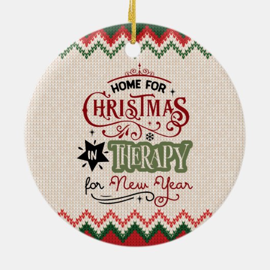 新年のセラピーの家 セラミックオーナメント (裏面)