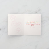 新年のタイポグラフィ招待状 招待状 (内部)