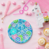 新年のデザインゲストブック ペーパープレート (パーティー)