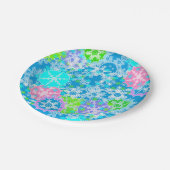 新年のデザインゲストブック ペーパープレート (アングル)