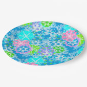 新年のデザイン ペーパープレート (アングル)