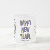 新年のトーストマグ フロストグラスマグカップ (中央)