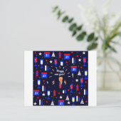 新年のドナルドトランプ シーズンポストカード (スタンド正面)