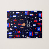 新年のドナルドトランプ ジグソーパズル (横)