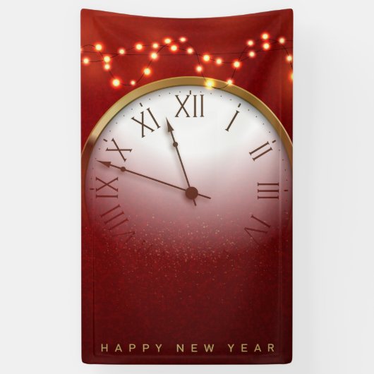 新年のバナー 横断幕 (縦)