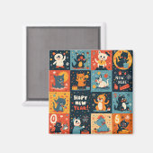 新年のパターン磁石 マグネット (正面/裏面)