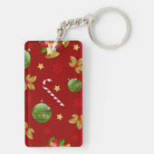 新年のパターン キーホルダー (裏面)