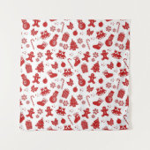 新年のパターン タペストリー (正面)