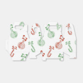 新年のパターン フェイバーボックス (折り畳みなし)