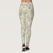 新年のパターン レギンス (裏面)