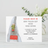 新年のパーティーオープンハウス 招待状 (スタンド正面)