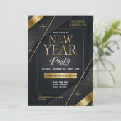 新年のパーティーフォーマル招待状 招待状 (スタンド正面)