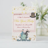 新年のパーティーヴィンテージがギャツビーを鼓舞素晴らしした 招待状 (スタンド正面)