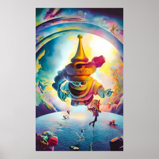 新年のパーティー怪物 ポスター (正面)