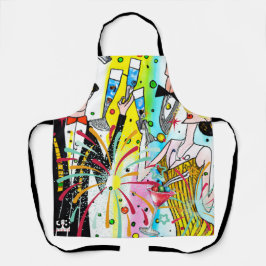 新年のパーティー エプロン