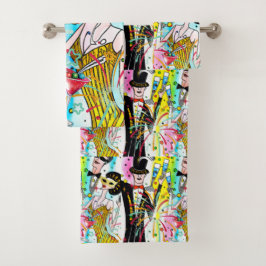 新年のパーティー バスタオルセット