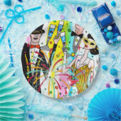 新年のパーティー ペーパープレート (パーティー)