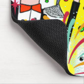 新年のパーティー マウスパッド (コーナー)