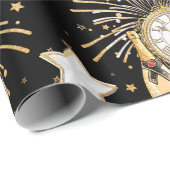 新年のパーティー ラッピングペーパー (ロールコーナー)