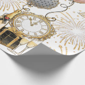 新年のパーティー ラッピングペーパー