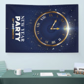 新年のパーティー 横断幕 (トレードショー)