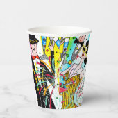 新年のパーティー 紙コップ (右)