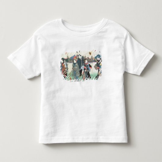 新年のフェスティバル、 トドラーTシャツ (正面)