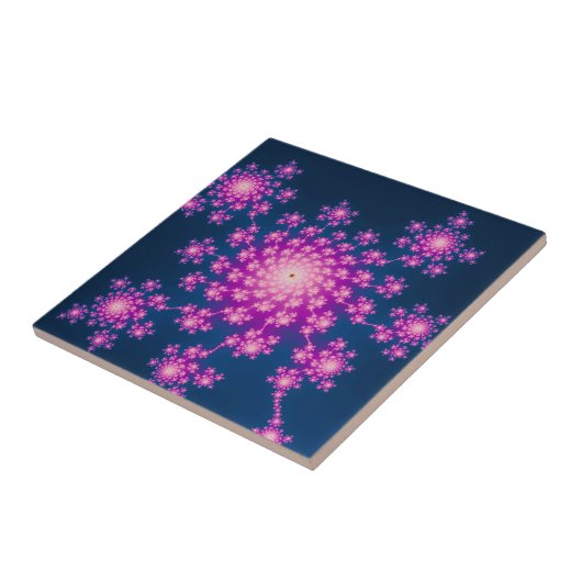 新年のフラクタルを祝う タイル (側面)