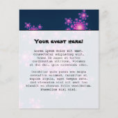 新年のフラクタルを祝う チラシ (正面)