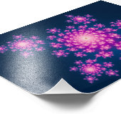 新年のフラクタルを祝う フォトプリント            (角)