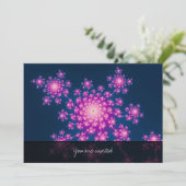 新年のフラクタルを祝う 招待状 (スタンド正面)