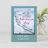 新年のブランチ 招待状 (スタンド正面)