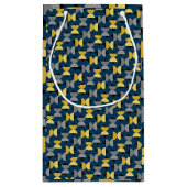 新年のヘリンボーン スモールペーパーバッグ (裏面)