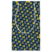 新年のヘリンボーン スモールペーパーバッグ (正面)