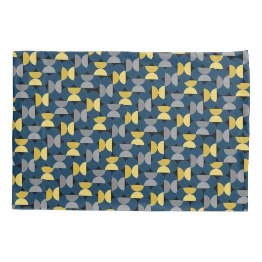 新年のヘリンボーン 枕カバー (裏面)