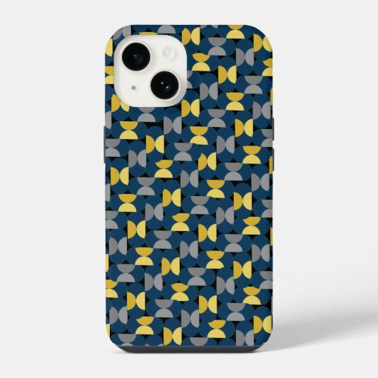 新年のヘリンボーン iPhoneケース (裏面)