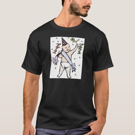 新年のベビー Tシャツ (正面)