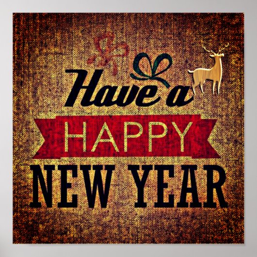 新年のポスター ポスター (正面)