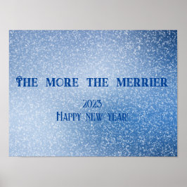 新年のポスメリーターを願う人が多い ポスター