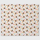 新年のラッピング紙。 ラッピングペーパー (フラット)