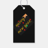 新年のラベル ギフトタグ (裏面)