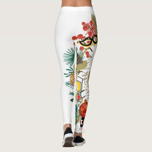 新年のリース レギンス (裏面)