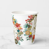 新年のリース 紙コップ (裏面)