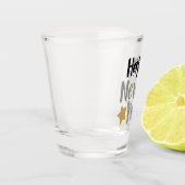 新年のワードアートを楽しむ ショットグラス (左)