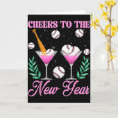 新年の乾杯 チャンピオンズリーグ＆ベースボール カード (黄色い花)