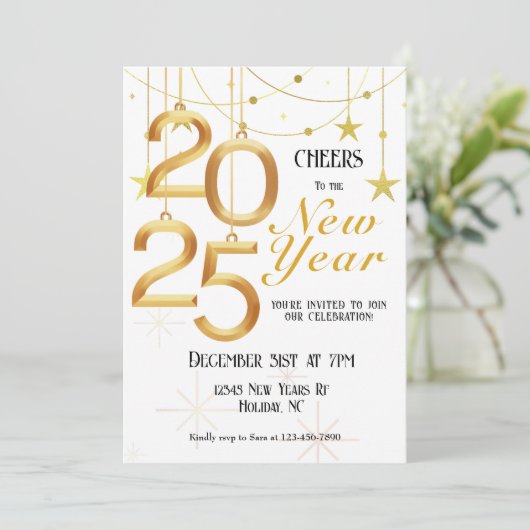 新年の乾杯 招待状 (スタンド正面)
