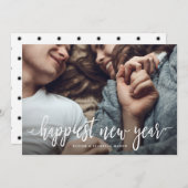 新年の休日の写真 シーズンカード (正面/裏面)